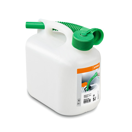 Benzinejerrycan, transparant, 10 l