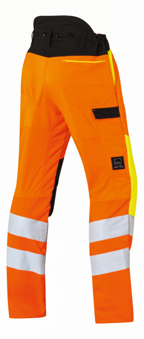 Reflecterende broek, met bescherming tegen snijwonden, Protect MS, maat 3XL