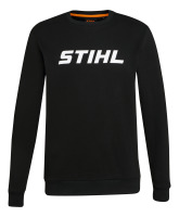 Sweat-shirt LOGO WHITE, noir, taille L