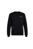 Sweatshirt LOGO, zwart, maat L