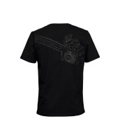 T-Shirt MS 500i BACK, zwart, maat XXL