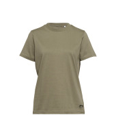 T-Shirt SUSTAINABLE BASIC, groen, dames, maat L